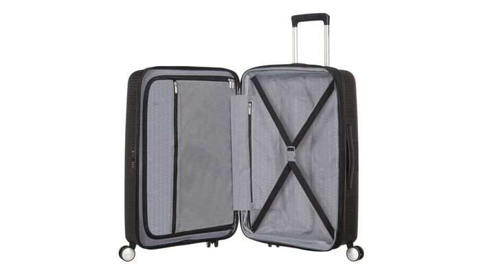 Innenorganisation mit zusätzlicher Reißverschlusstasche.