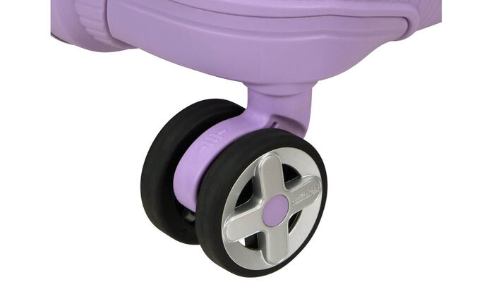 Shock absorbing double wheels