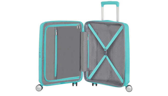 Innenorganisation mit zusätzlicher Reißverschlusstasche.