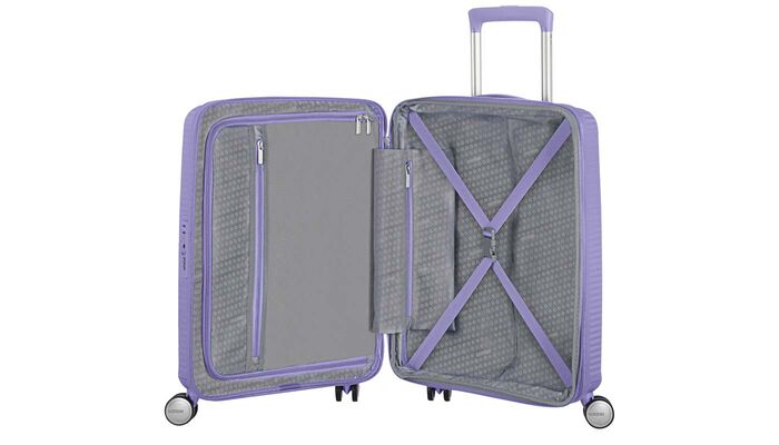 Innenorganisation mit zusätzlicher Reißverschlusstasche.