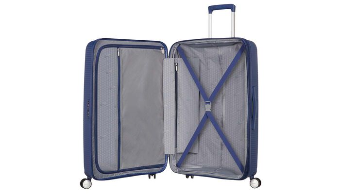 Innenorganisation mit zusätzlicher Reißverschlusstasche.