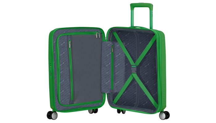 Innenorganisation mit zusätzlicher Reißverschlusstasche.