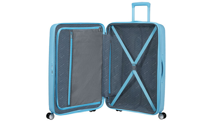 Innenorganisation mit zusätzlicher Reißverschlusstasche.