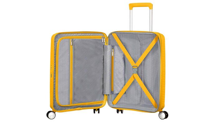 Innenorganisation mit zusätzlicher Reißverschlusstasche.