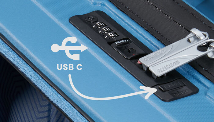 Integrierter USB-C-Anschluss