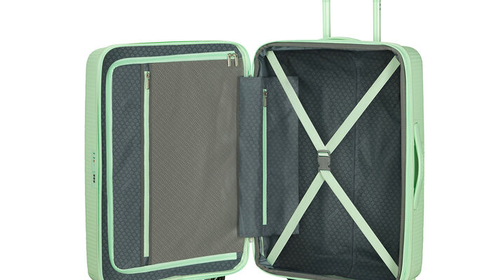 Innenorganisation mit zusätzlicher Reißverschlusstasche.