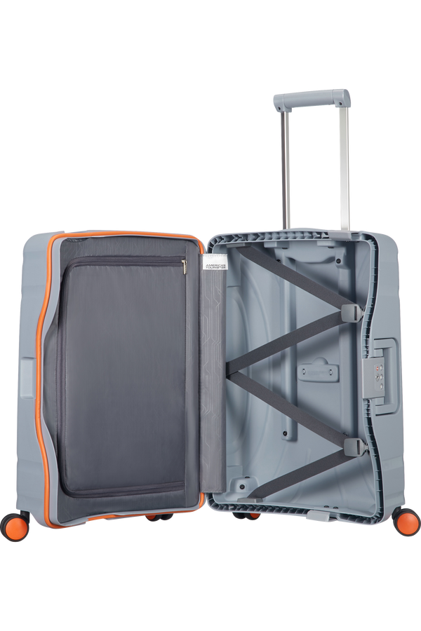 American Tourister Lock'n'Roll 4-wheel cabin baggage Spinner suitcase 55x40x20cm Volt Grey