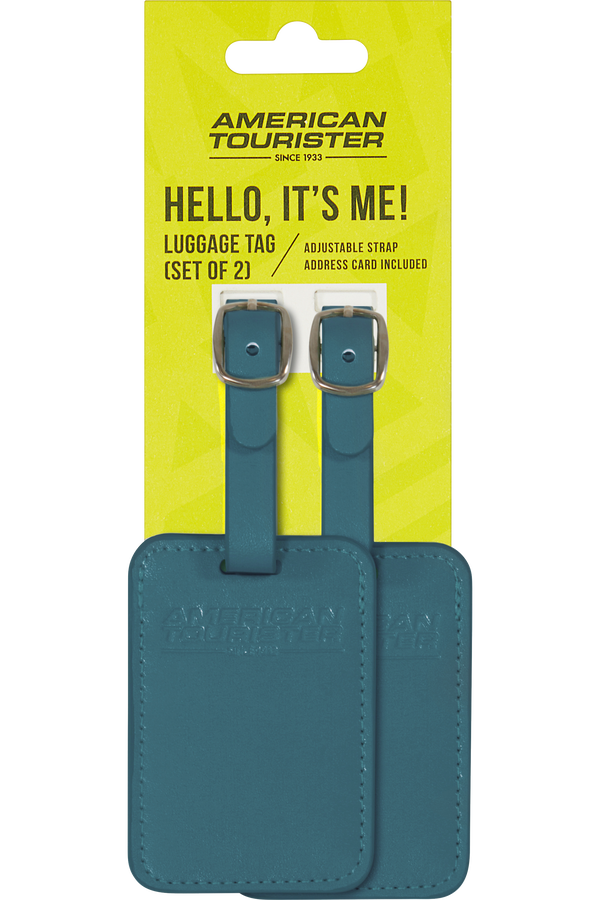 Luggage Tags Gep&auml;ckanh&auml;nger &ndash; Set aus 2 St&uuml;ck