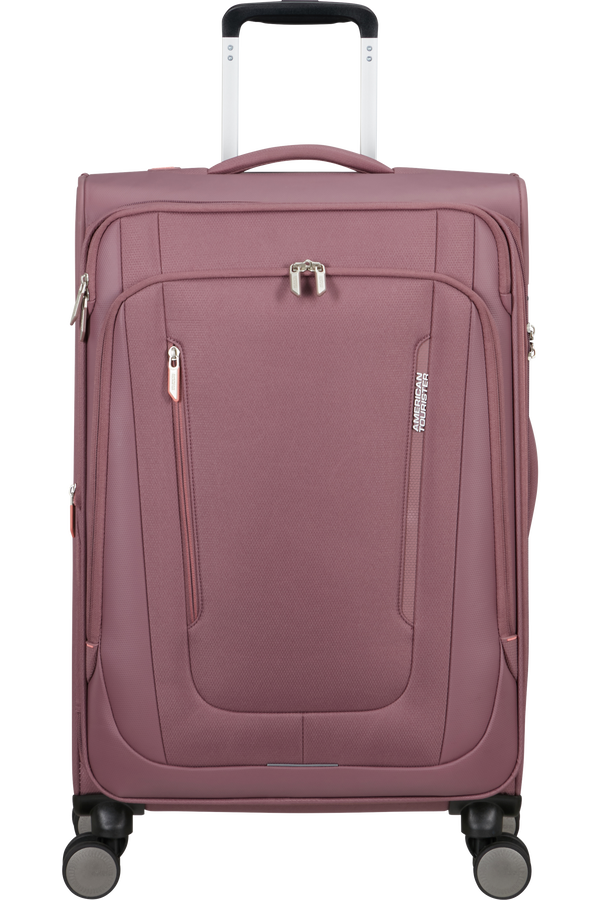 American Tourister Wanderlite Spinner EXP TSA M  Galactic Mauve