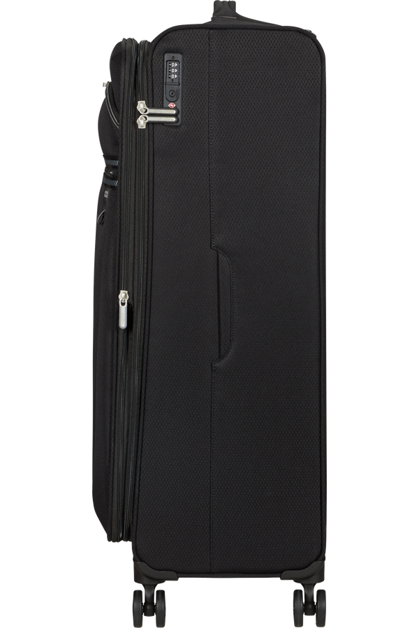 American Tourister Aerospin Spinner Expandable L  Schwarz