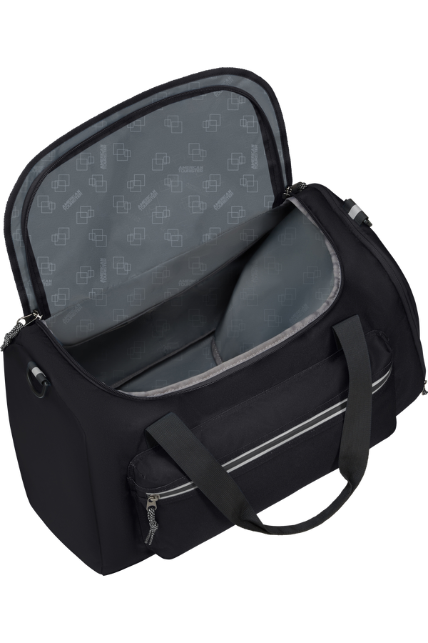 American Tourister Brightup Duffle Zip  Black