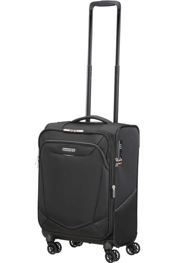 American Tourister SummerRide Spinner Expandable TSA 55cm L35  Black