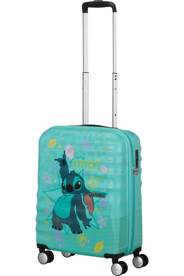 American Tourister Disney Wavebreaker Spinner TSA Disney Fl 55cm  Stitch Flower