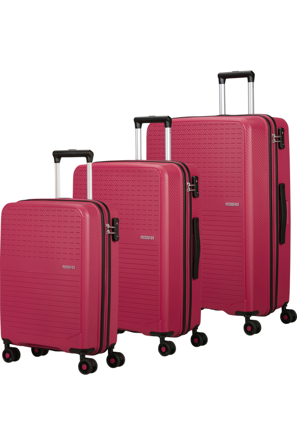 American Tourister Summer Hit Luggage set - 3 Pieces  Viva Magenta