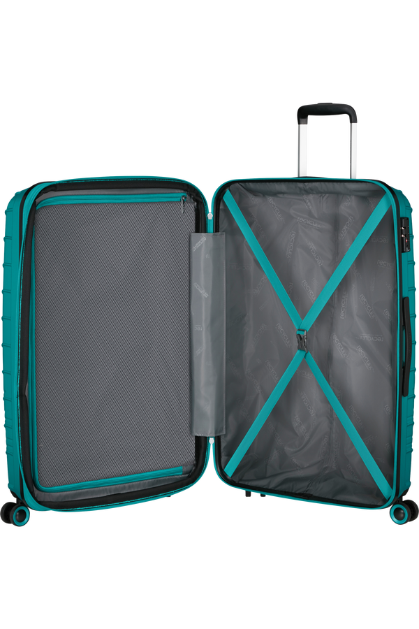 American Tourister Speedstar Spinner 77/28 Exp Tsa  Deep Turquoise