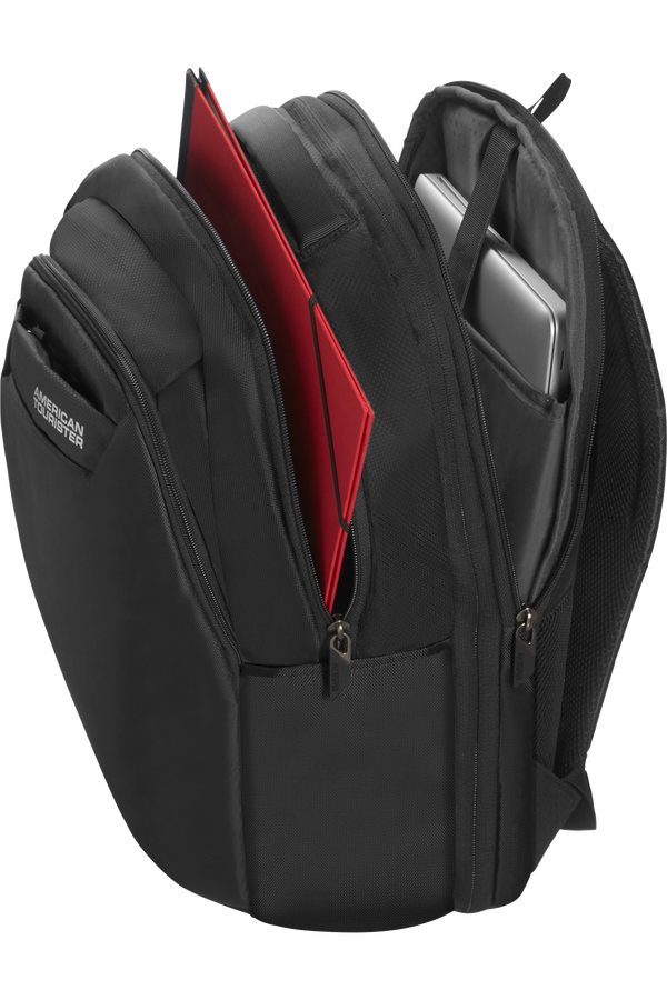 American Tourister Urban Groove UG Business Backpack 2 Expandable 15.6'  Schwarz
