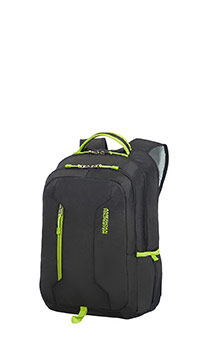 American Tourister Urban Groove Laptop Rucksack 2 39.6cm/15.6inch Black/Lime Green