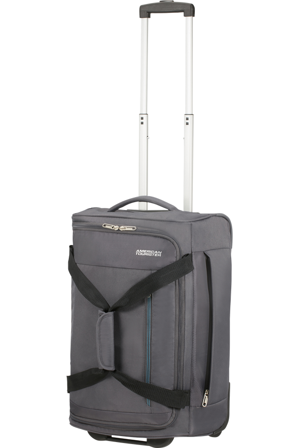 American Tourister Heat Wave Duffle with Wheels 55cm  Charcoal Grey