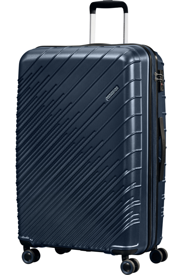American Tourister Speedstar Spinner 77/28 Exp Tsa  Atlantic Blue