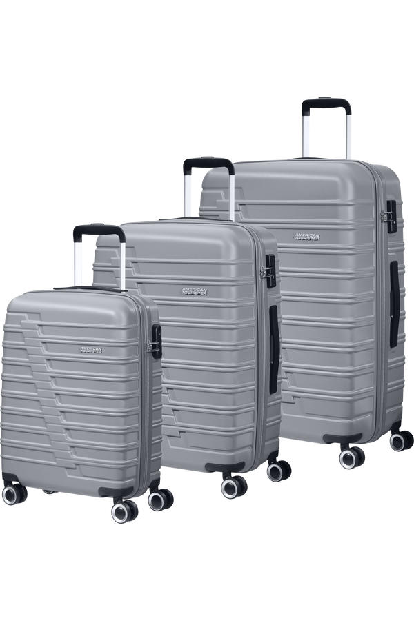 American Tourister ActivAir 3 PC Set A  Silver