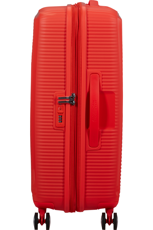 American Tourister SoundBox Spinner TSA Expandable 67cm  Neon Orange