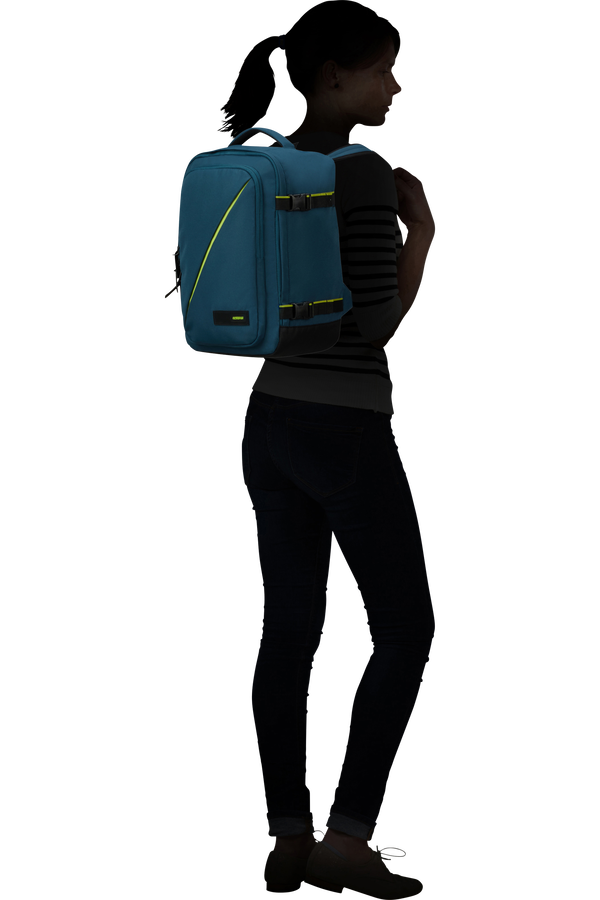 American Tourister Take2cabin Casual Backpack S  Harbor Blue
