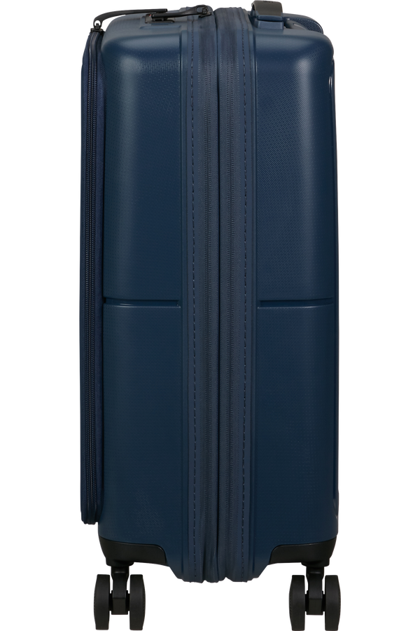 American Tourister DashPop Spinner Expandable Frontloader 55cm  Midnight Blue