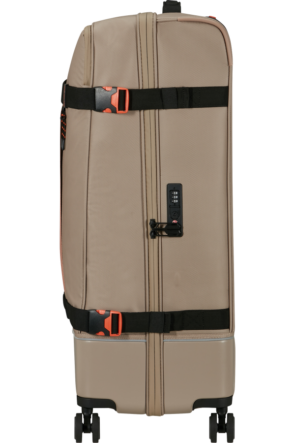 American Tourister Urban Track Spinner L TSA Coated 79cm  Beige/Orange