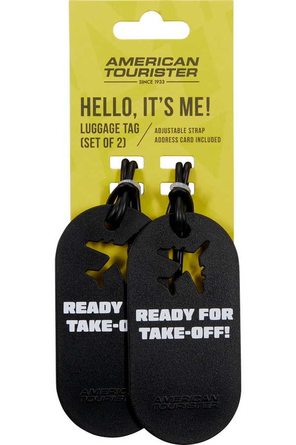 Fun Tags Luggage Tag &ndash; Set of 2 pcs