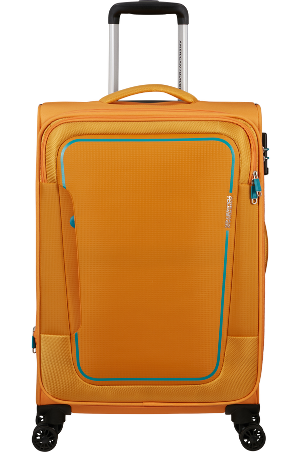 American Tourister Pulsonic Spinner Expandable 68cm  Sunset Yellow