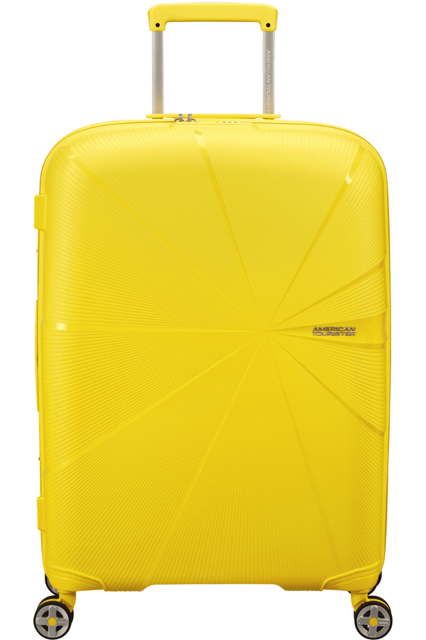 American Tourister Starvibe Spinner Expandable TSA 67cm  Electric Lemon