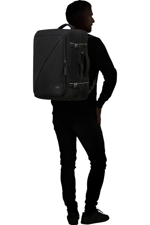 American Tourister Take2cabin Travel Backpack Expandable L  Schwarz