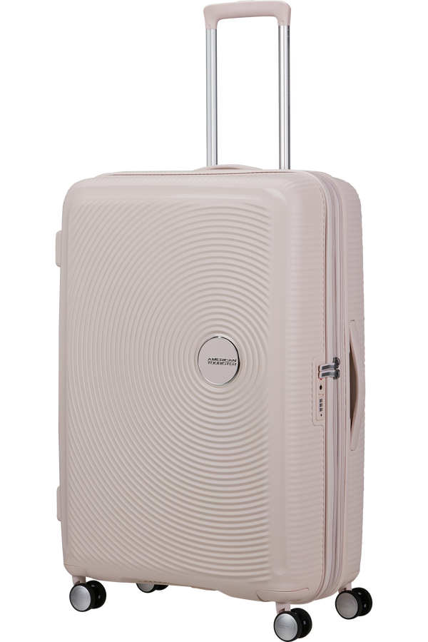 American Tourister SoundBox Spinner TSA Expandable 77cm  Beach Shimmer
