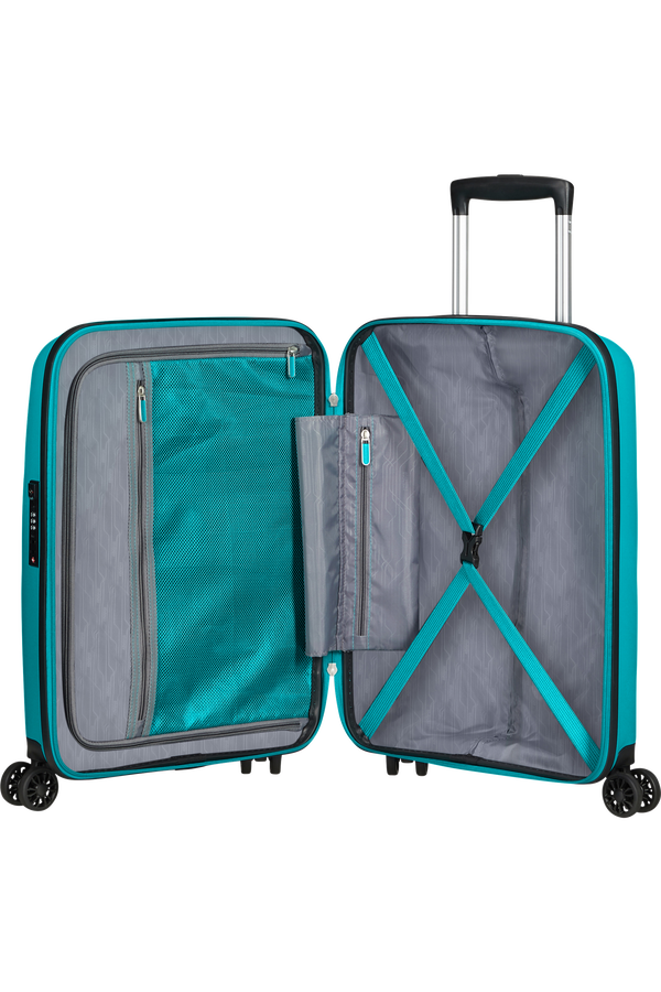 American Tourister Bon Air Dlx Spinner TSA 55cm  Deep Turquoise