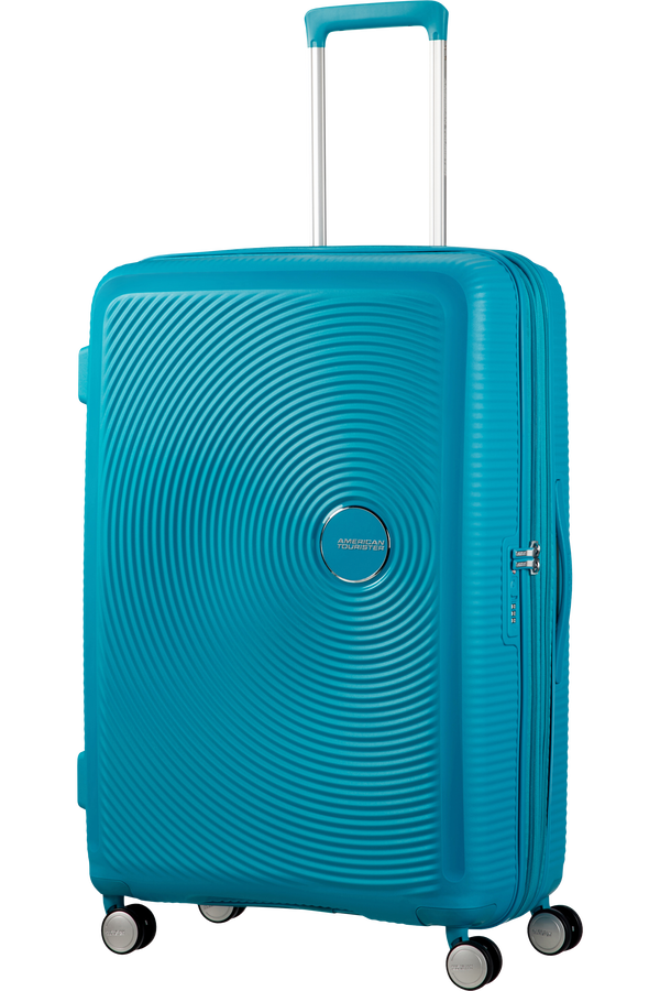 American Tourister Soundbox Spinner Expandable 77cm Summer Blue