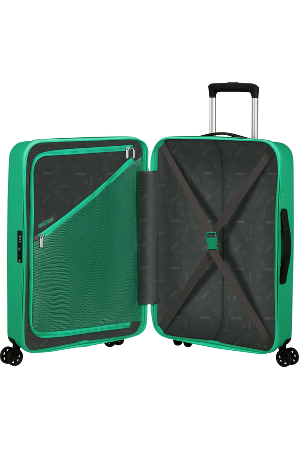 American Tourister Rejoy Spinner 68/25 Tsa 68  Jade Green