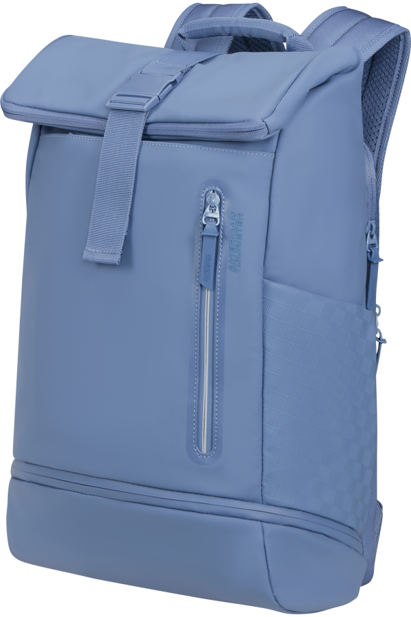 Urban Tide 15.6'' rolltop Rucksack 15.6" | American Tourister Urban Tide Rolltop Laptop Backpack 15.6'  Storm Blue