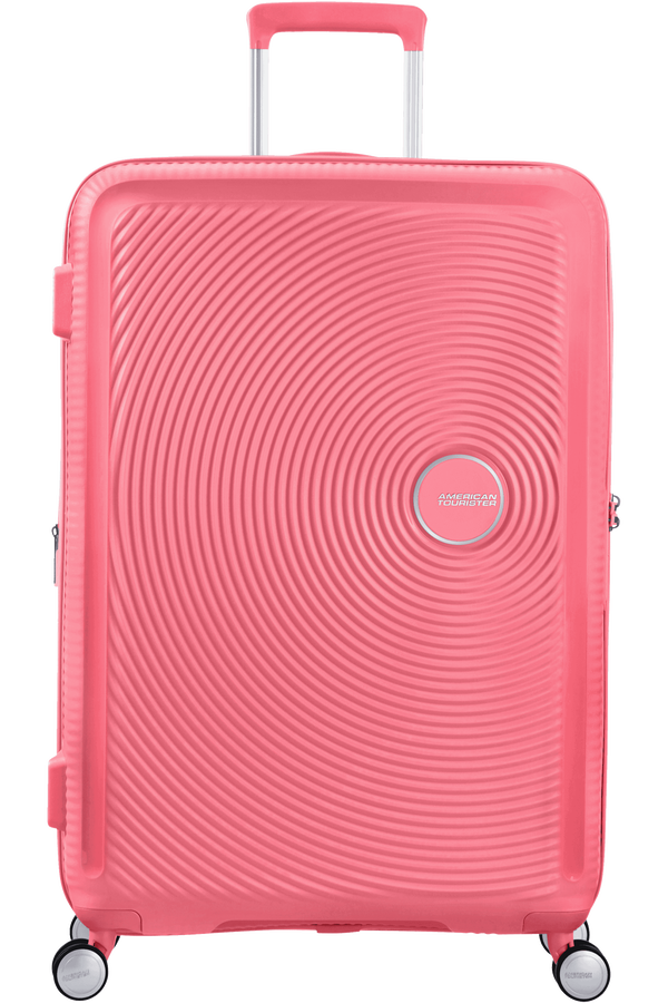 American Tourister Soundbox Spinner Expandable 77cm  Sun Kissed Coral