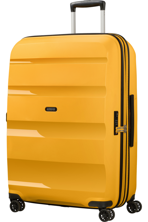 American Tourister Bon Air Dlx Spinner TSA Expandable 75cm  Light Yellow