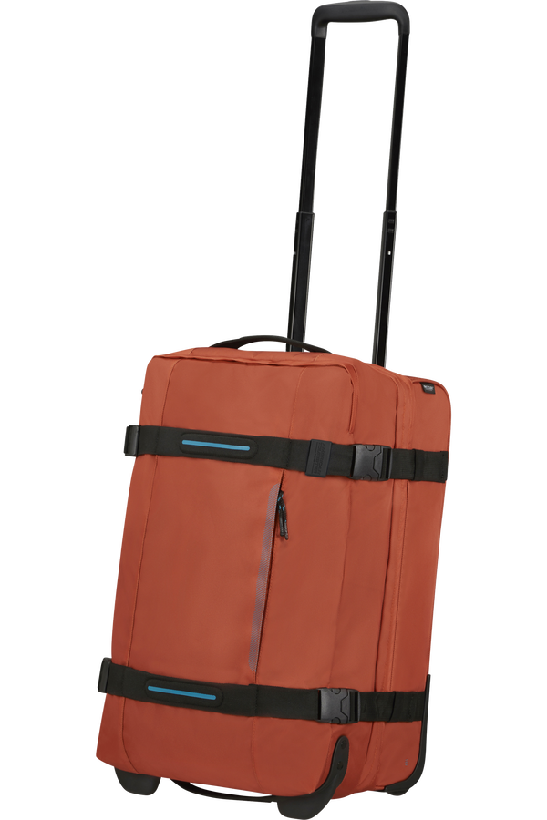 American Tourister Urban Track Duffle with Wheels S  Radiant Orange