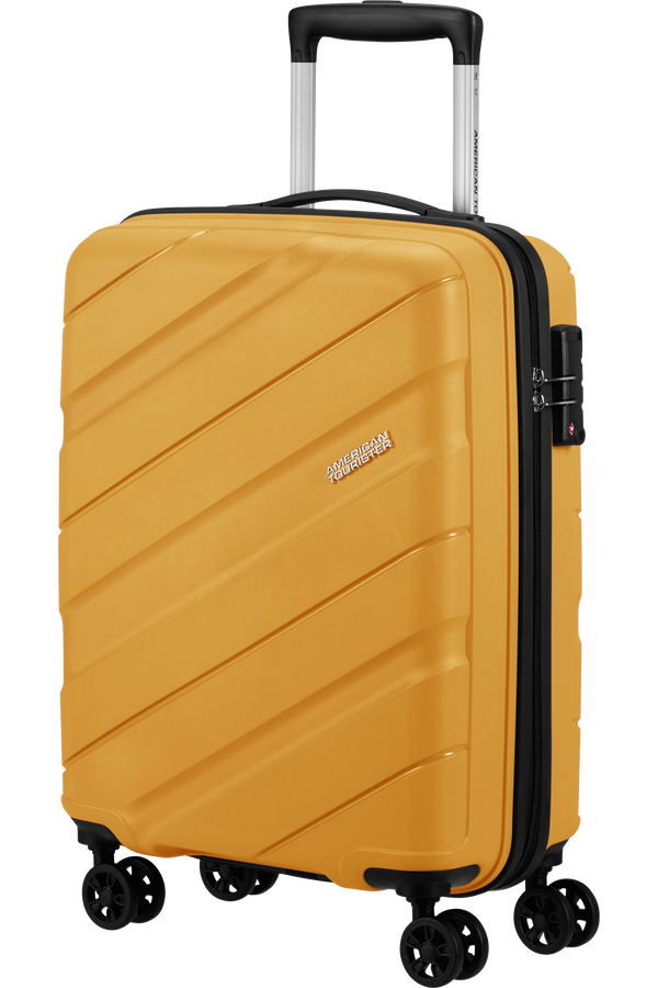 Jetdriver 3.0 55cm Spinner (4 wheels) | American Tourister Jetdriver 3.0 Spinner 55/20 TSA 55cm  Banana Cream