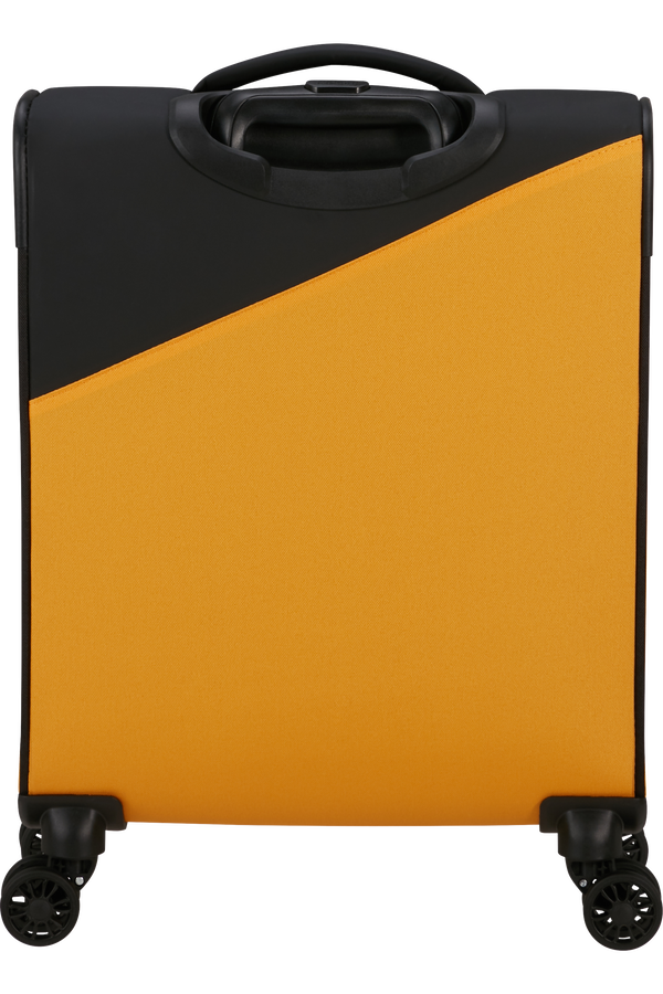 American Tourister Daring Dash Spinner Expandable TSA S  Black/Yellow