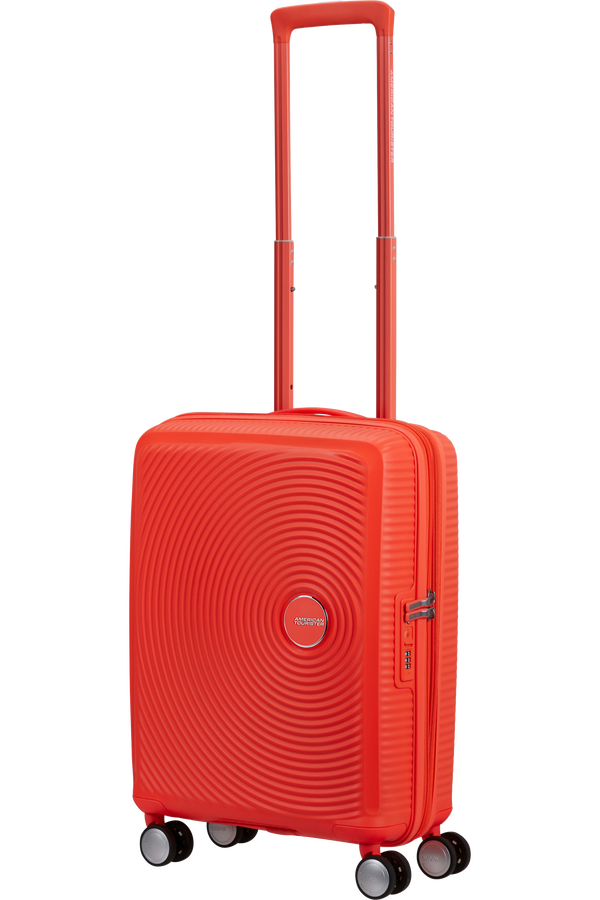 American Tourister SoundBox Spinner TSA Expandable 55cm  Neon Orange