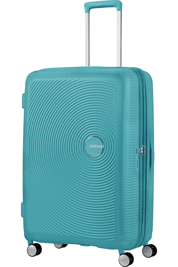 American Tourister Soundbox Spinner Expandable 77cm  Turquoise Tonic