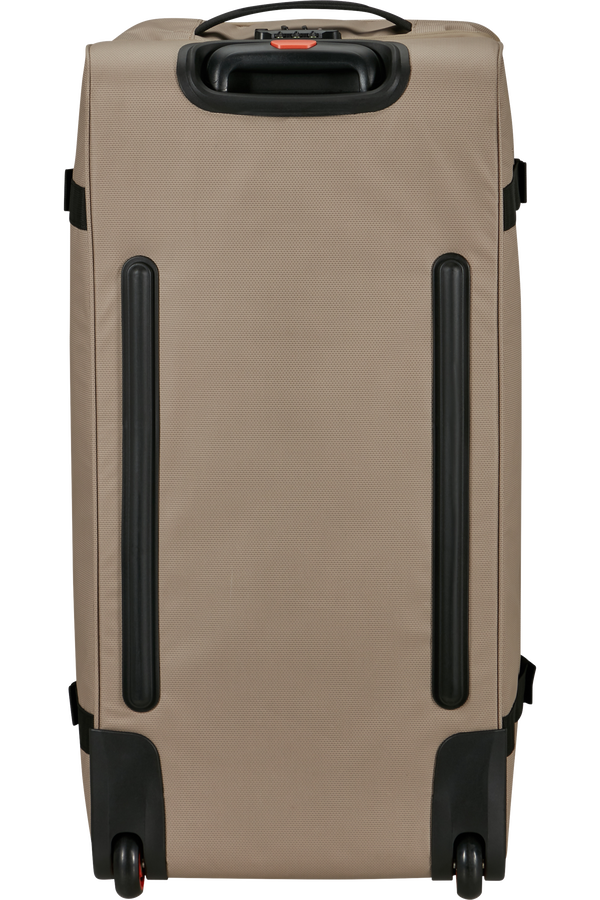 American Tourister Urban Track Duffle with Wheels Coated L  Beige/Orange