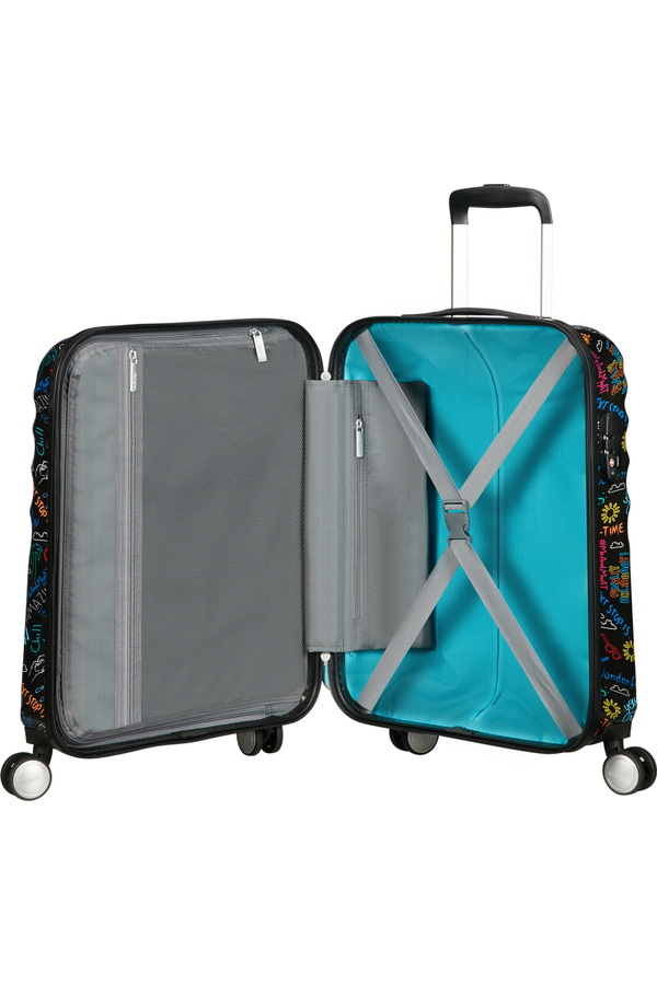 American Tourister Wavebreaker Spinner 55cm  Chalkboard