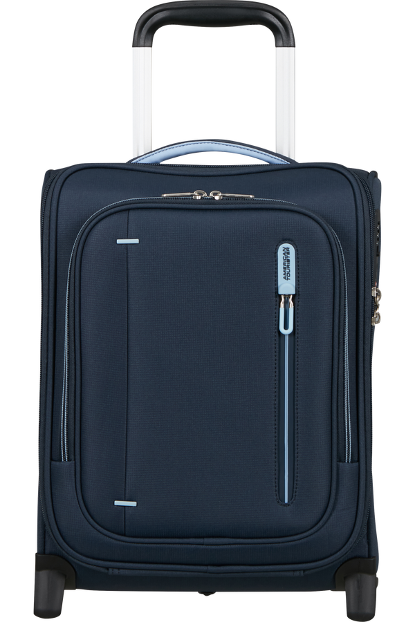 American Tourister Cloudrider Upright Underseater Tsa  Sky Navy