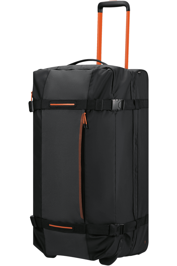 American Tourister Urban Track Duffle with wheels Lmtd L  Black/Orange