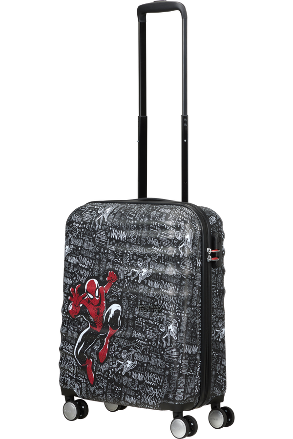 American Tourister Wavebreaker Disney Spinner 55cm  Spiderman Sketch