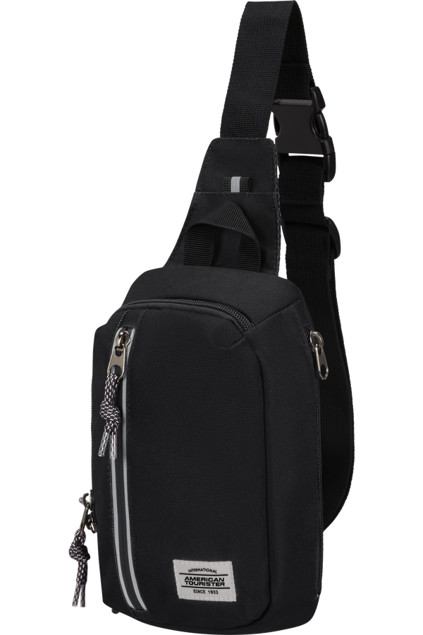 American Tourister Brightup Sling Bag Zip  Schwarz